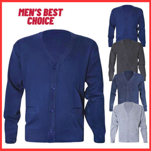 Klassische herren cardigan - klassische, herren-cardigan