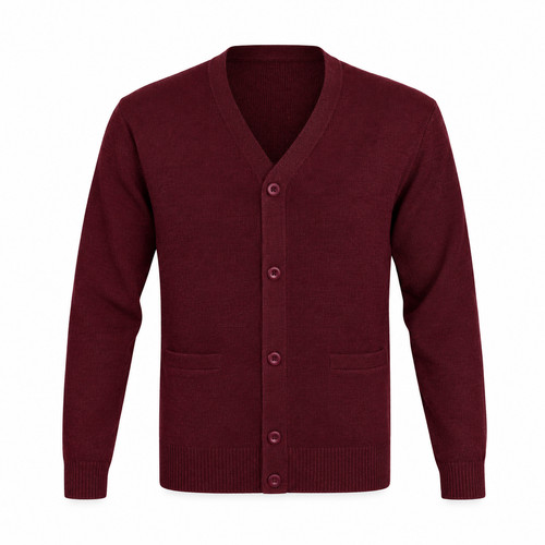 Herren langarm strickjacke - herren, uni