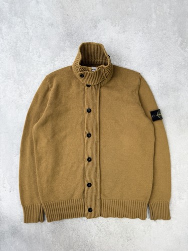 Stone island knit cardigan - stone,