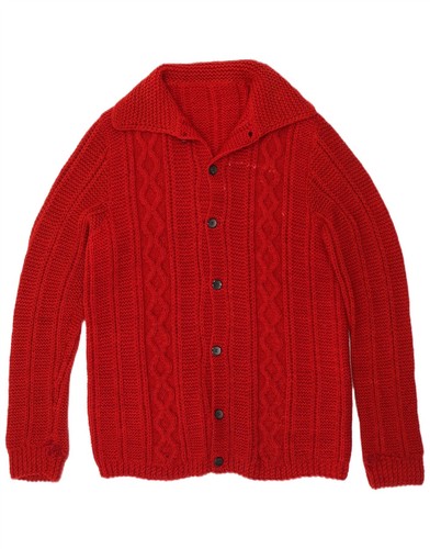 Vintage herren strickjacke - herren,