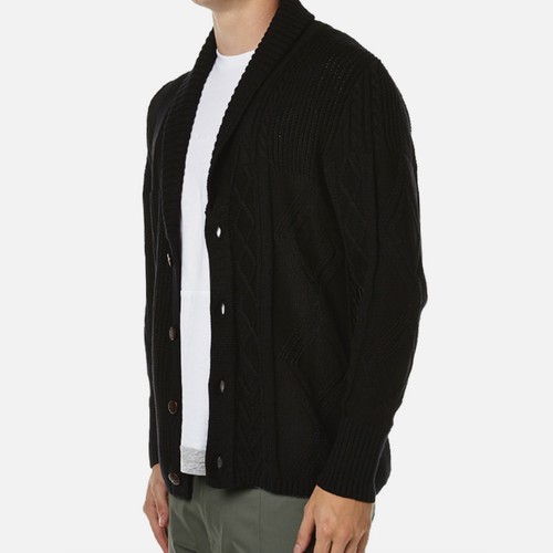 Zanerobe cable knit cardigan - knit,