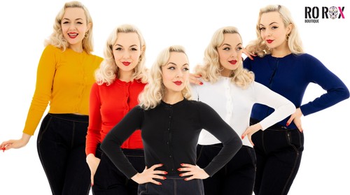 Langarm strickjacke für damen - für,