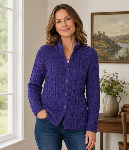 Aran crafts cardigan - crafts,