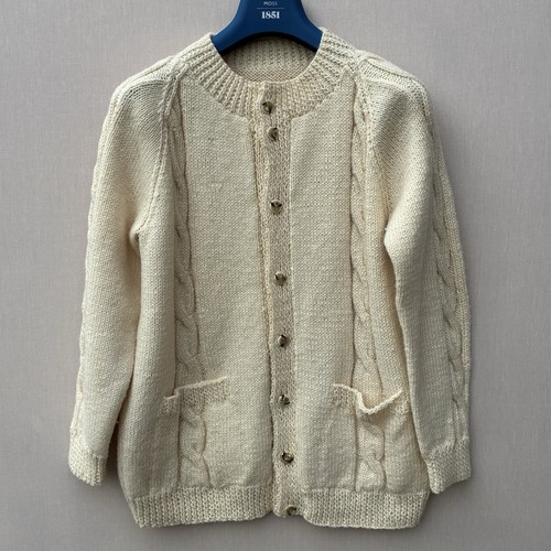 Handarbeit woll strickjacke - woll,