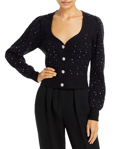 Nwot aqua black rhinestone - nwot,