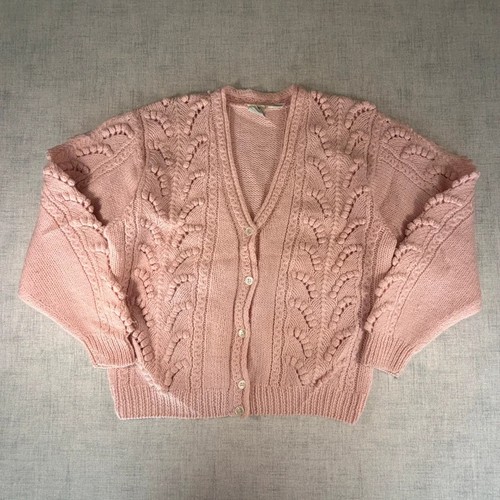 Vintage haken rosa strick - rosa,