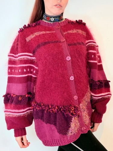 Vintage 80er strickjacke - vintage,