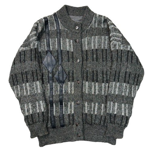 Vintage grobstrick cardigan - vintage,