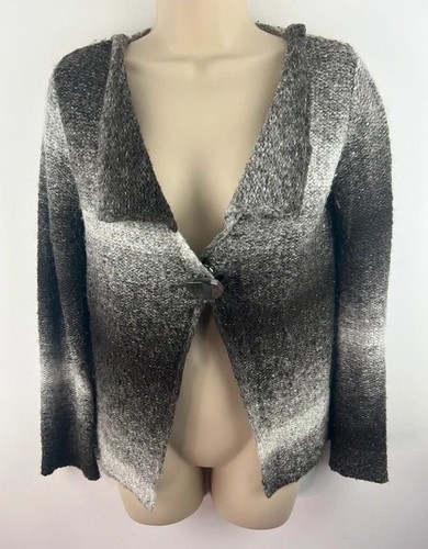 Graue colour block cardigan - graue, colour-block-cardigan