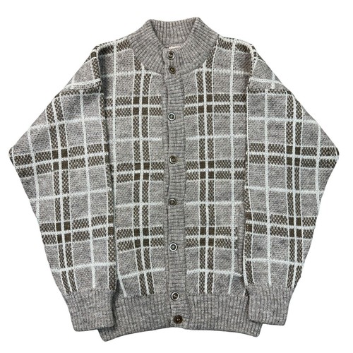 Vintage grobstrick cardigan - grobstrick,
