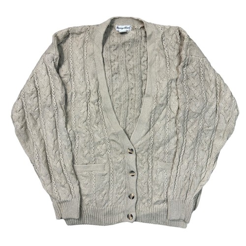 Vintage grobstrick cardigan - vintage,
