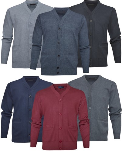 Knopfleiste cardigan uni - knopfleiste,