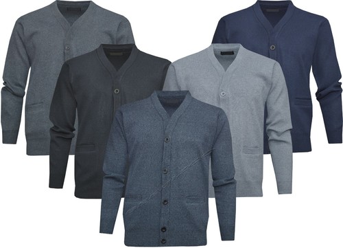 Herren uni strickjacke - herren,