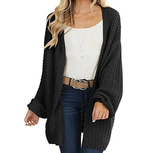 Plus size cardigan sweater - m,