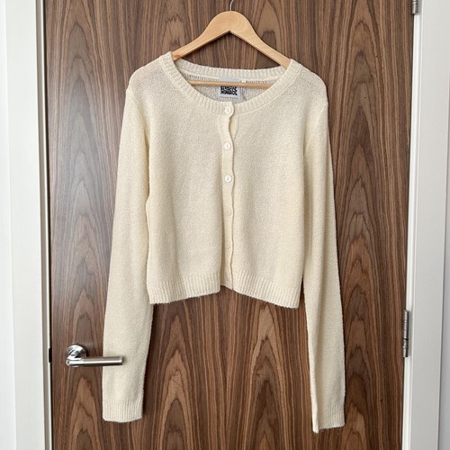 Reclaimed vintage creme knopf - vintage,