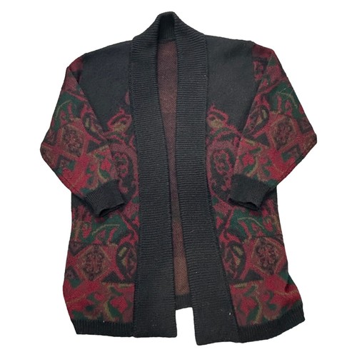 Vintage offene strickjacke - vintage,