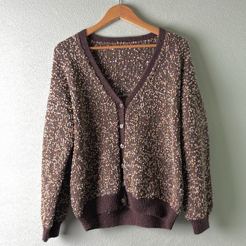 Vintage handarbeit braun - vintage,