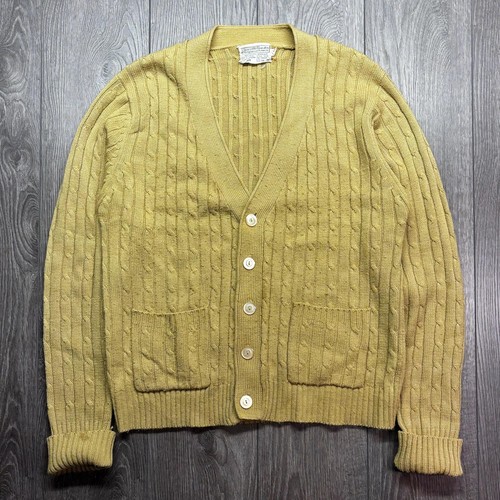 Vintage cable knit cardigan - vintage,