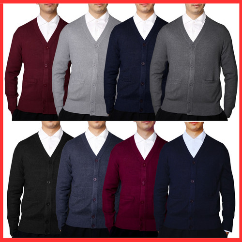 Herren strickjacke knopfleiste - herren,